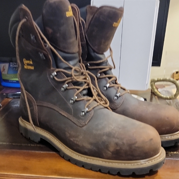 Chippewa 8" Birkhead Steel Toe Rugged Waterproof Boots Worn Once! - Picture 1 of 1